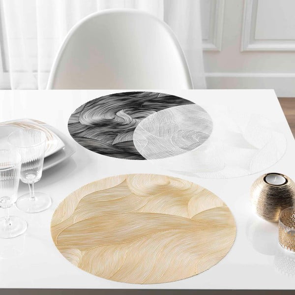 Plastové prestieranie ø 38 cm Celeste – douceur d'intérieur-image-1