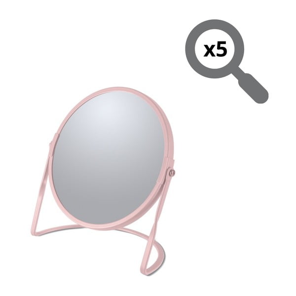 Kozmetické zväčšovacie zrkadlo (zväčšenie 5x) ø 18 cm Akira – Spirella-image-4