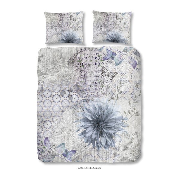 Bavlnené obliečky na dvojlôžko Good Morning Melia Multi, 200 × 240 cm
