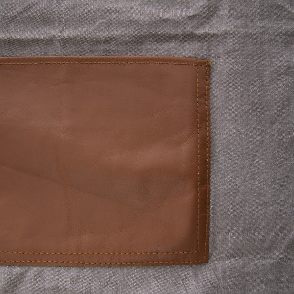 Bavlneno-kožená zástera Denim - Orion-image-4