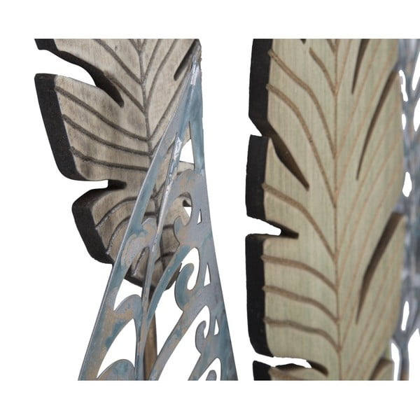 Nástenná dekorácia s motívom listov Mauro Ferreti Cactus, výška 87 cm-image-1