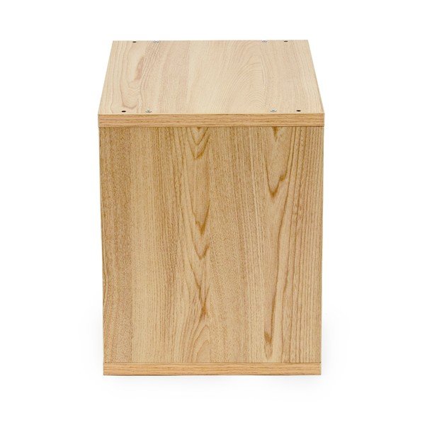 Regál na víno v dekore buka v prírodnej farbe na 9 fliaš – Compactor-image-4