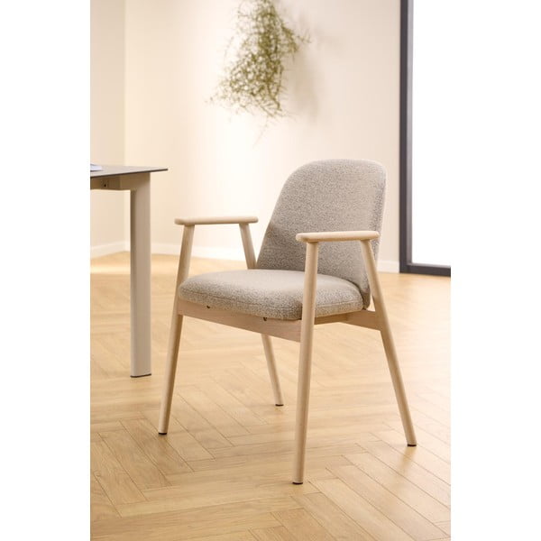 Béžová jedálenská stolička Leo – Actona-image-2