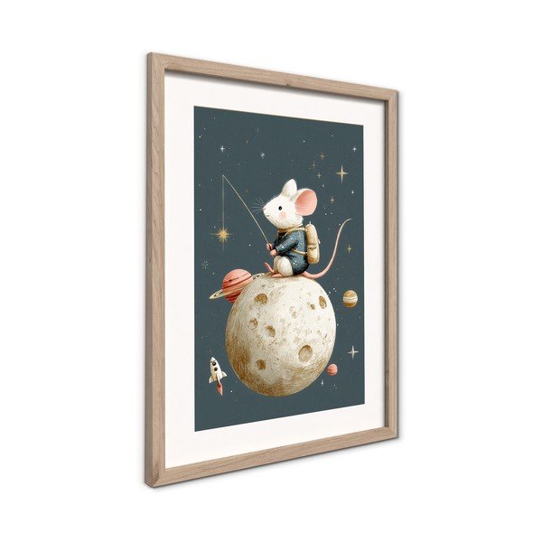Detský obrázok 30x40 cm Astro Mouse – Styler-image-4