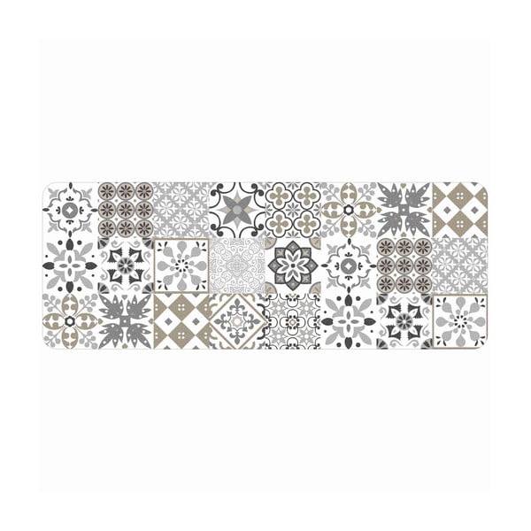 Biely behúň z PVC 45x120 cm Salou – douceur d'intérieur-image-2