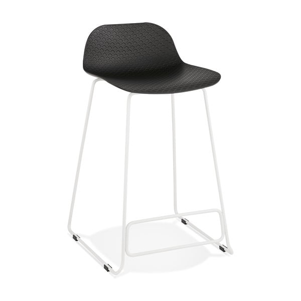 Čierna barová stolička Kokoon Slade Mini, výška sedu 66 cm