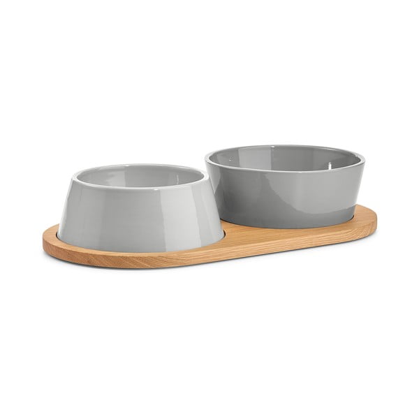 Porcelánové misky v súprave 2 ks ø 17 cm Doppio Concrete S/M – MiaCara-image-3