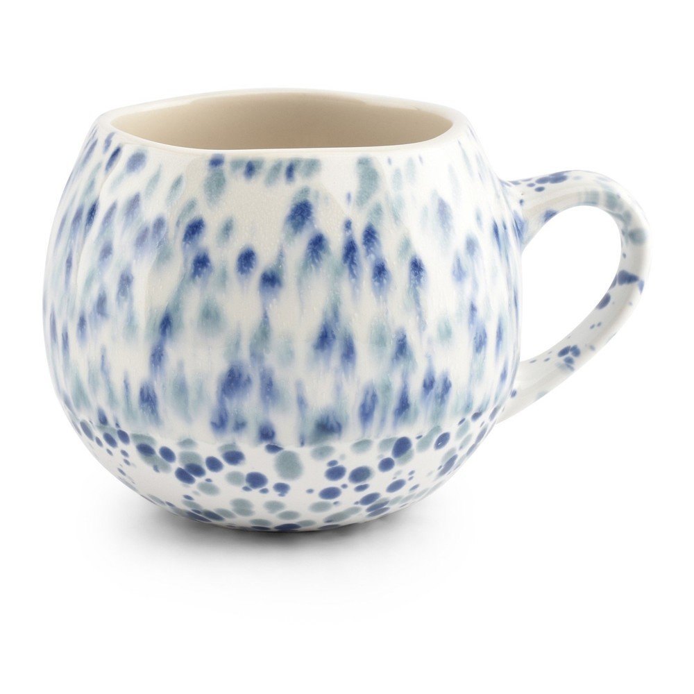 Modrý kameninový hrnček 460 ml Muggies – Salt&Pepper