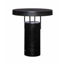 Čierna LED stmievateľná stolová lampa s kovovým tienidlom (výška 28 cm) BringMe – Hübsch