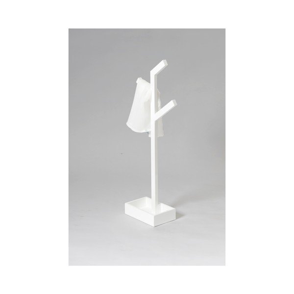 Biely drevený stojan na osušky Wireworks Branch-image-1