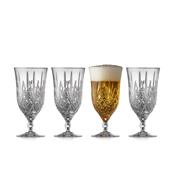 Poháre v súprave 4 ks na pivo 400 ml Melodia – Lyngby Glas-image-4