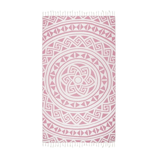 Ružová hammam osuška Kate Louise Mirabelle, 165 × 100 cm-image-2