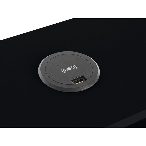 Čierny pracovný stôl Støraa New Haven-image-1