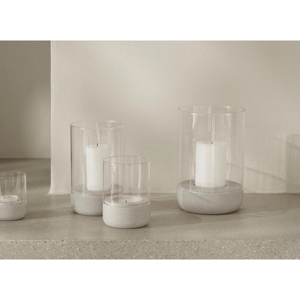 Sklenený lampáš (výška  20 cm) Calma – Blomus-image-4