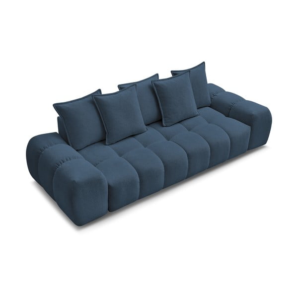 Tmavomodrá ženilková pohovka 278 cm Everest – Bobochic Paris-image-4