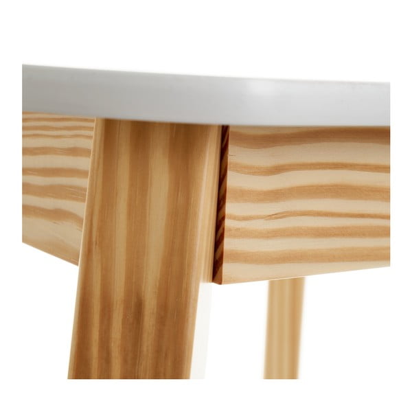 Detský stolík s bielou doskou 55x55 cm – Casa Selección-image-3