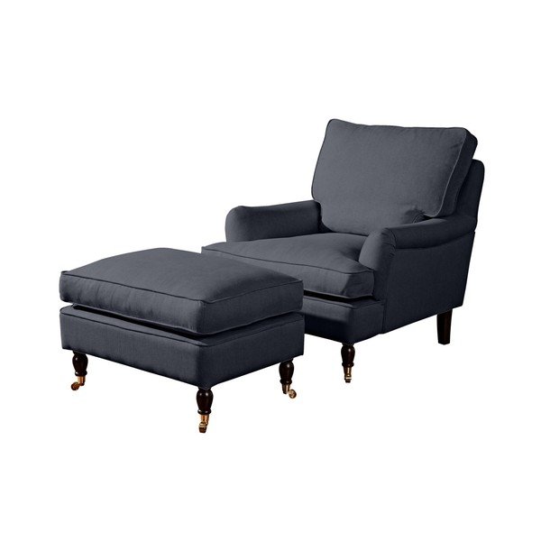 Antracitovosivé kreslo Max Winzer Passion-image-2