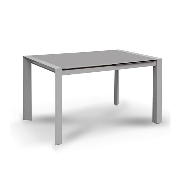 Rozkladací jedálenský stôl Seller, 120-180 cm, sivý