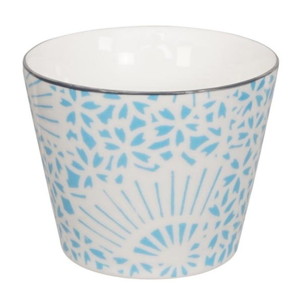 Tyrkysovo-biely porcelánový hrnček Tokyo Design Studio Shiki, 180 ml
