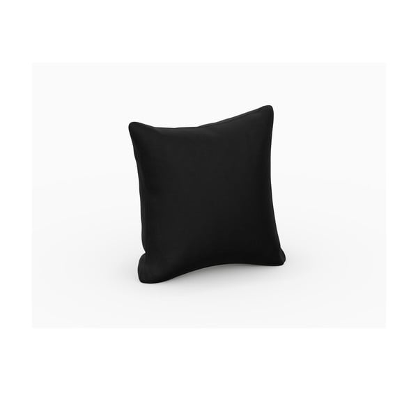 Čierny zamatový vankúš k modulárnej pohovke Rome Velvet - Cosmopolitan Design-image-1