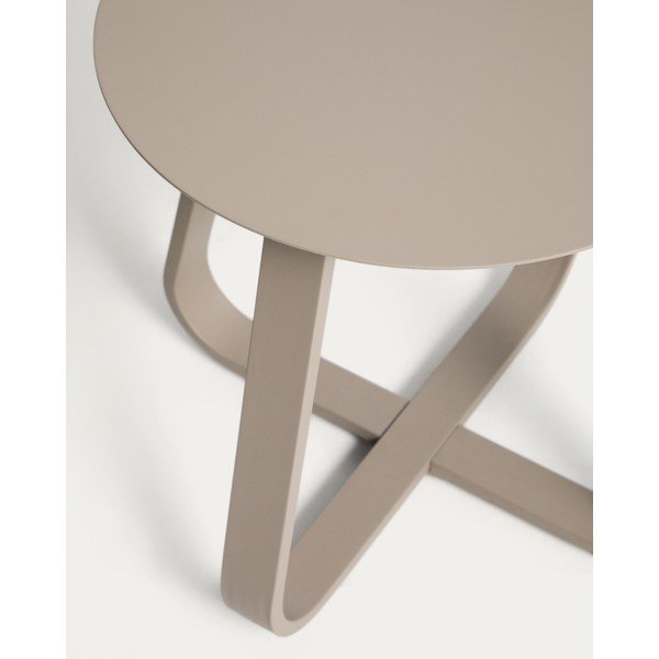 Kovový okrúhly záhradný stolík ø 48 cm Tamaris – Kave Home-image-4