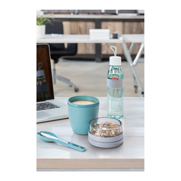 Zelený desiatový box na jogurt Mepal Ellipse-image-3