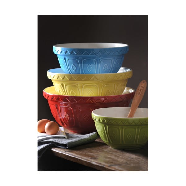 Červená kameninová misa Mason Cash Heart, 29 cm-image-2