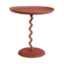 Kovový okrúhly odkladací stolík ø 40 cm Zig Zag – Leitmotiv