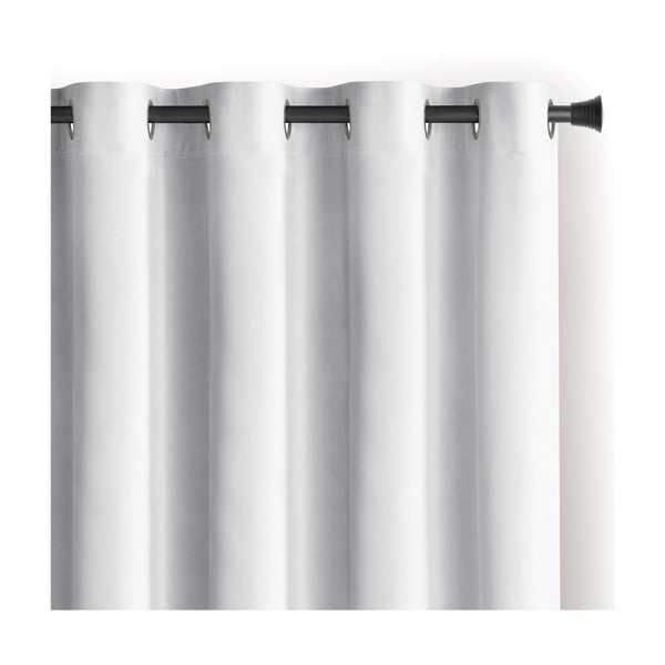 Biely zamatový dimout záves 140x270 cm Eyelets – Restilo