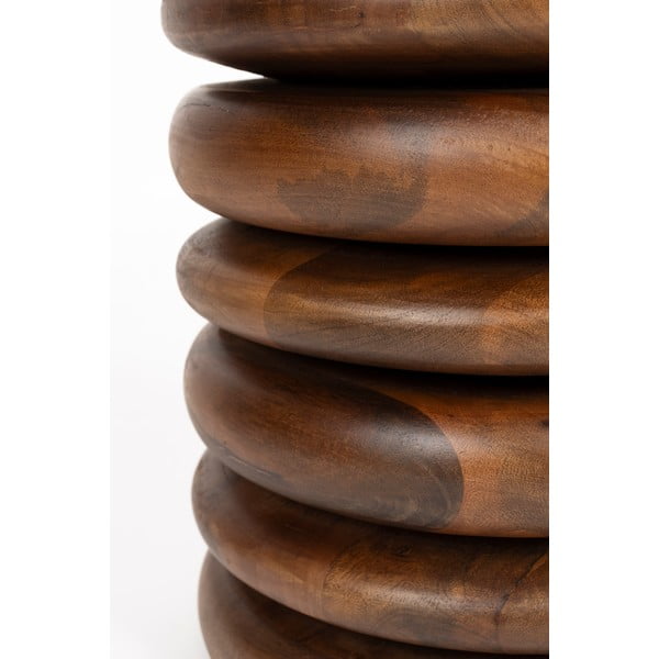Stolička v tmavoprírodnej farbe Disc – Zuiver-image-4
