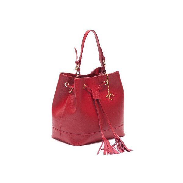 Kožená kabelka Renata Corsi 430 Rosso-image-1