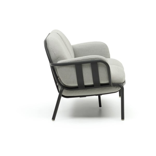 Svetlosivá záhradná pohovka Joncols - Kave Home-image-3