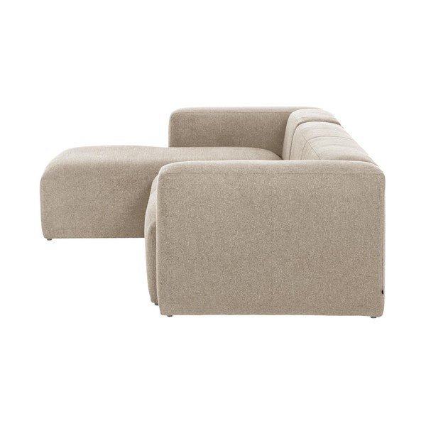 Béžová rohová pohovka (ľavý roh) Blok – Kave Home-image-2