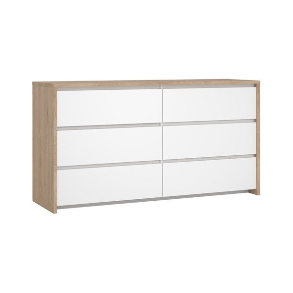Biela komoda 157x84x48 cm Next – Tvilum