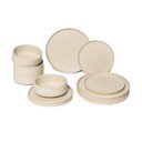 12-dielna súprava béžovej kameniny Bonami selection Malia