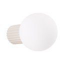 Krémové nástenné svietidlo ø 12 cm Orbital – Sollux