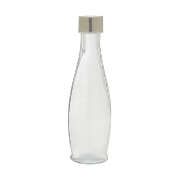 Sklenená fľaša Premier Housewares Clear, výška 25 cm