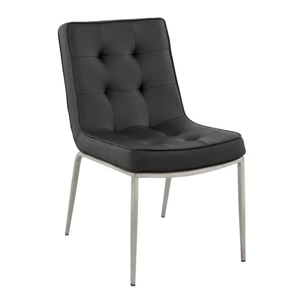 Čierna jedálenská stolička Kokoon Design Madrid