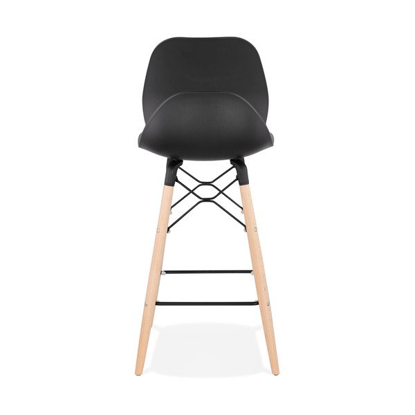 Čierna barová stolička Kokoon Marcel Mini, výška sedu 68 cm-image-4