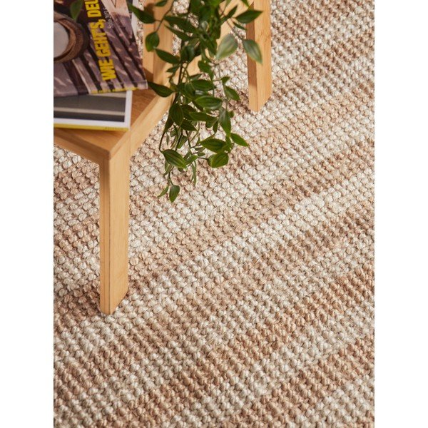 Béžový ručne tkaný jutový koberec 160x230 cm Harvest Amber – Elle Decoration-image-2
