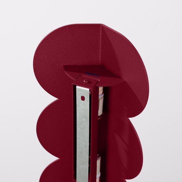 Vínovočervené hliníkové nástenné svietidlo BISCUIT – Thoro-image-4