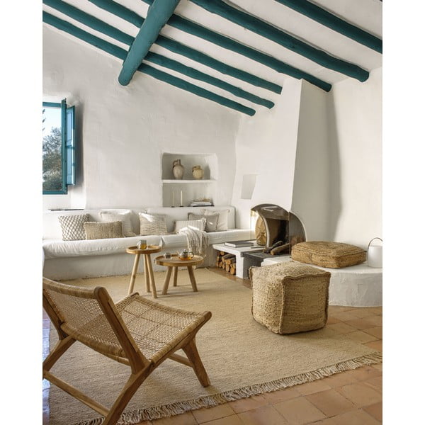 Kreslo s výpletom v prírodnej farbe Beida – Kave Home-image-2