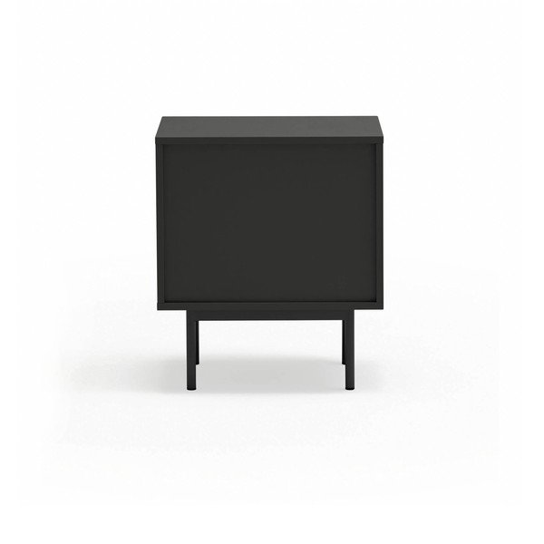 Čierny matný nočný stolík Sierra – Teulat-image-4