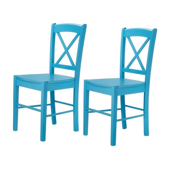 Sada 2 modrých stoličiek Støraa Trento Cross