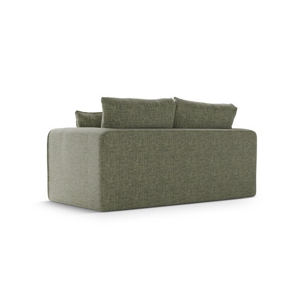 Zelená rozkladacia pohovka 158 cm Lido – Micadoni -image-3