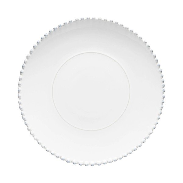 Biely kameninový tanier ø 34 cm Pearl – Costa Nova