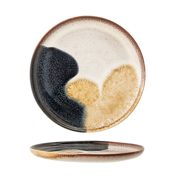 Dezertný tanier z kameniny Bloomingville Jules, ø 22 cm-image-3