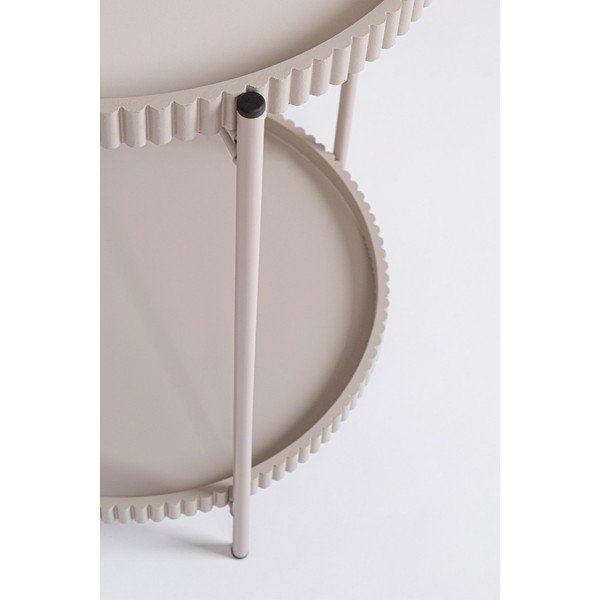 Kovový okrúhly odkladací stolík ø 42 cm Herdys – Yes Everyday-image-2