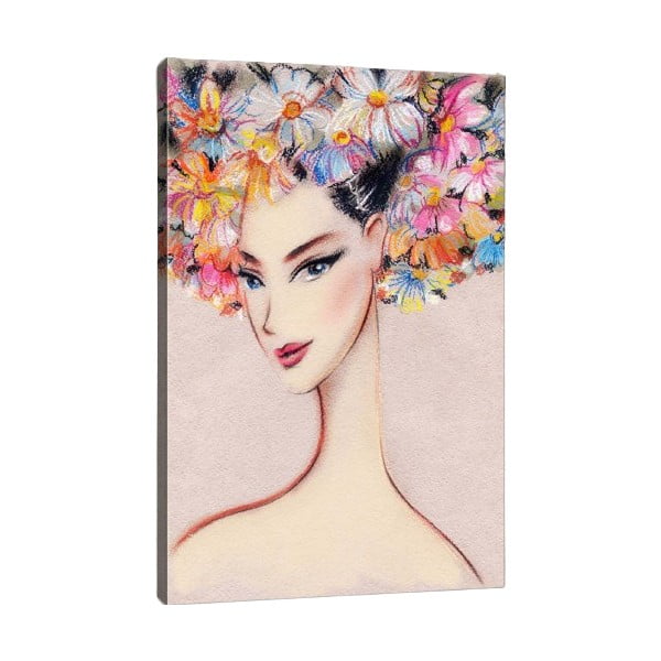 Obraz Tablo Center Pink Felicity, 40 × 60 cm