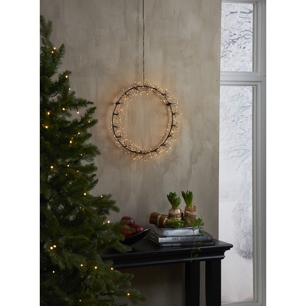 Vianočná závesná svetelná LED dekorácia Star Trading Drop Flower, ø 35 cm-image-3